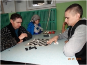 Соревнования по Дартсу и шашкам 29.01.2015 года