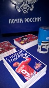 Хоккейный клуб «Ижсталь» и Почта России приготовили для болельщиков оригинальные новогодние открытки